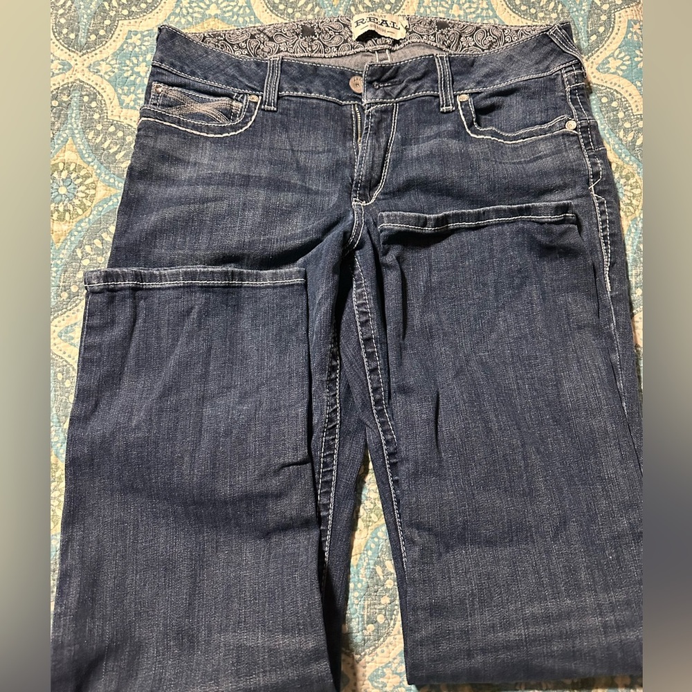 Ariat Women’s real denim boot cut size 33 R